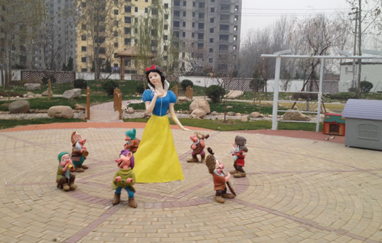 【幼兒園環(huán)境雕塑項目案例】——鄭州米奇幼兒園