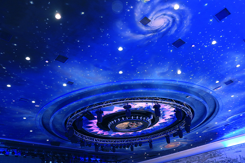 【宇宙星空彩繪項目案例】——西安科技大學案例